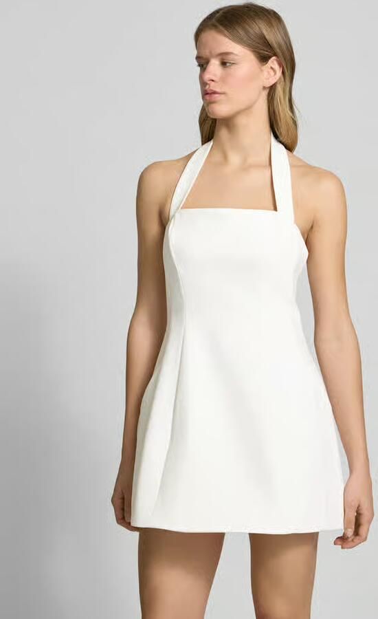 Bardot Cocktailjurk met halter model 'NEVELLE' - Foto 3
