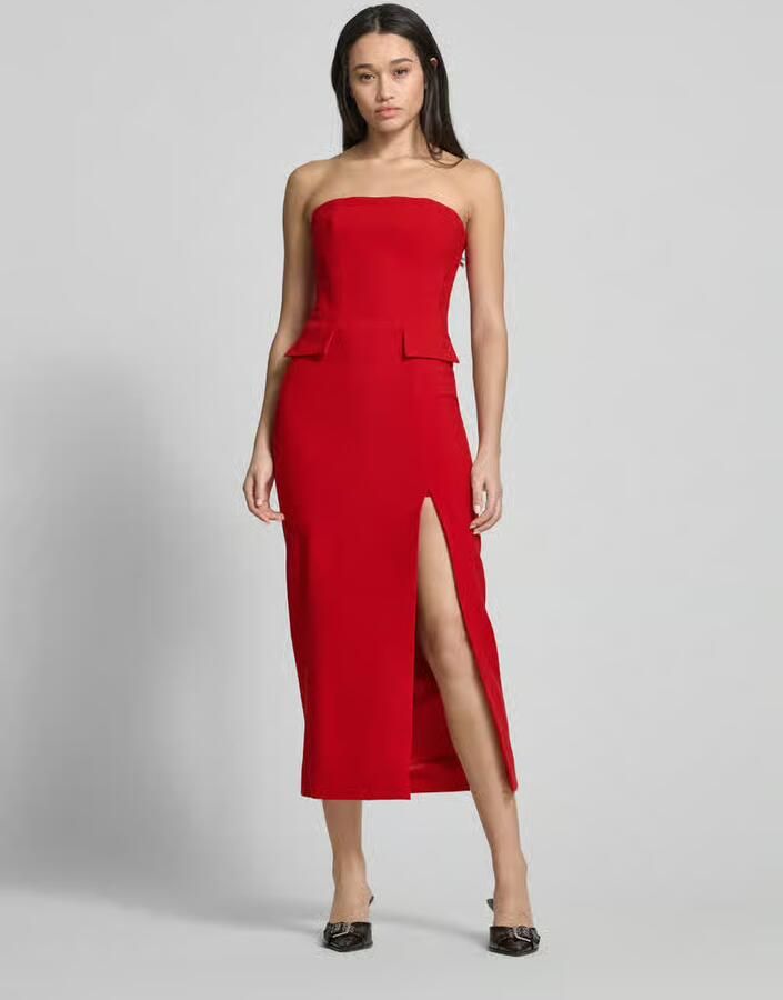 Bardot Cocktailjurk met loopsplit model 'NIKKI' - Foto 2