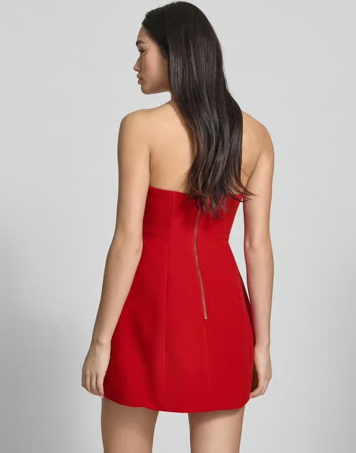 Bardot Cocktailjurk met steekzakken model 'KAROLINE'