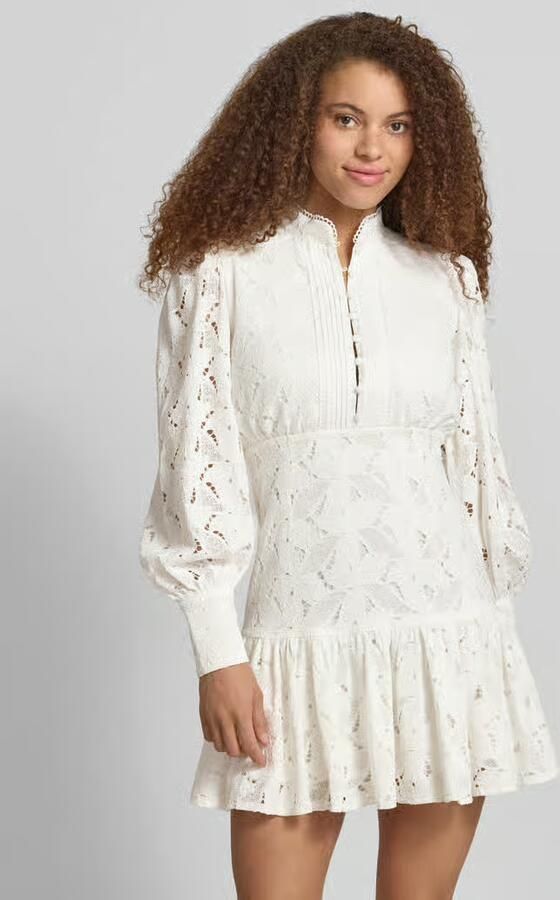 Bardot cocktailjurk van kant model 'REMY' - Foto 3
