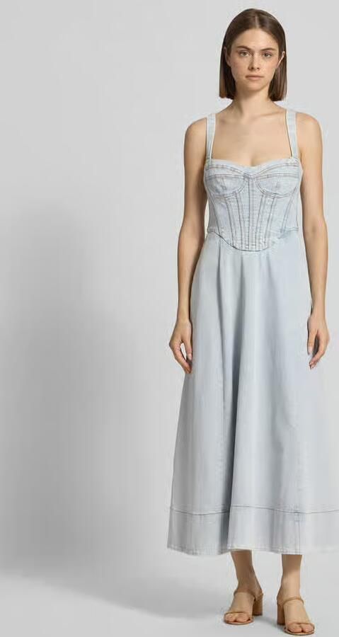 Bardot Denimjurk met sierstiksels model 'LILAH' - Foto 3