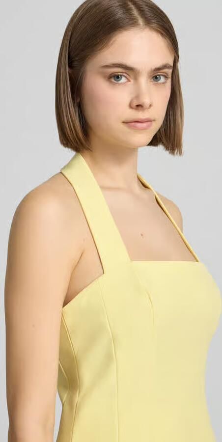Bardot Halter-cocktailjurk model 'NEVELLE HOURGLASS'