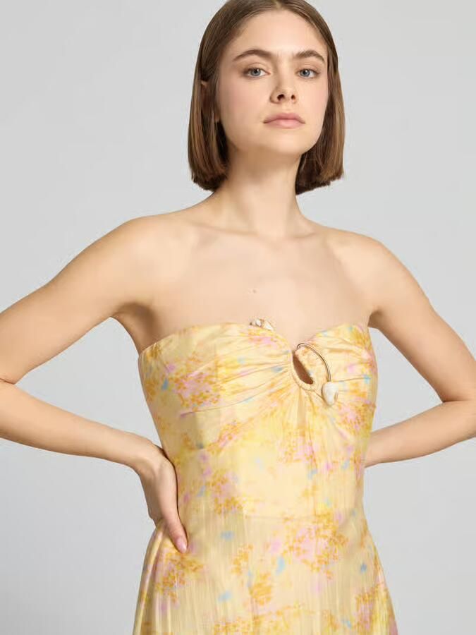 Bardot Maxi-jurk in off-shoulder-look model 'AMINA'