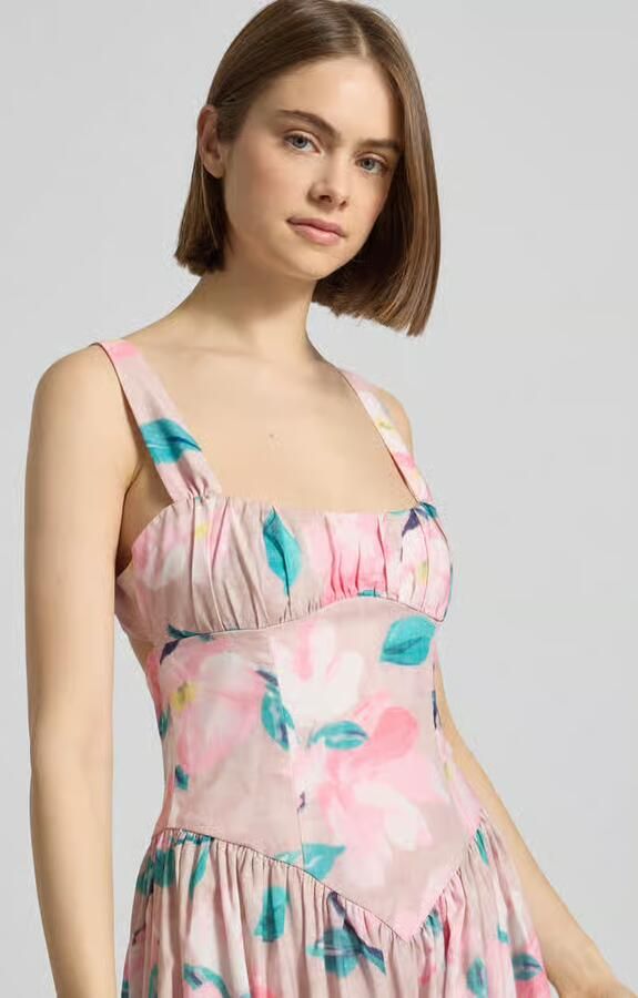 Bardot Midi-jurk in all-over look model 'CARTIA'