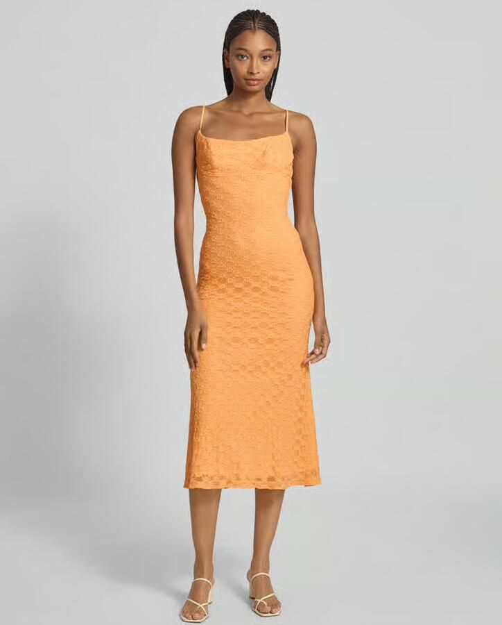 Bardot Midi-jurk met structuurmotief model 'ADONI' - Foto 2