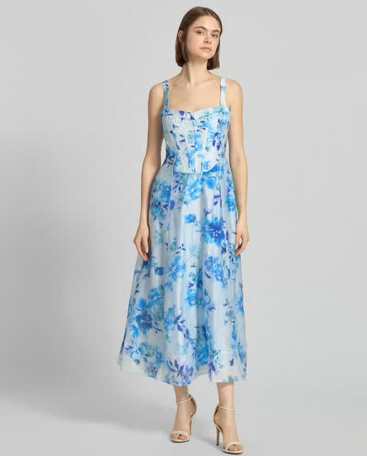 Bardot Midi-jurk van lyocellmix model 'Lilah' - Foto 3