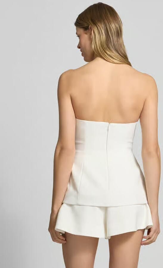 Bardot Slim fit blousetop met rits model 'HELENIA' - Foto 3