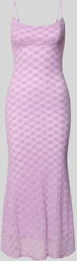 Bardot slim fit midi-jurk met all-over kant met bloemenmotief - Foto 2