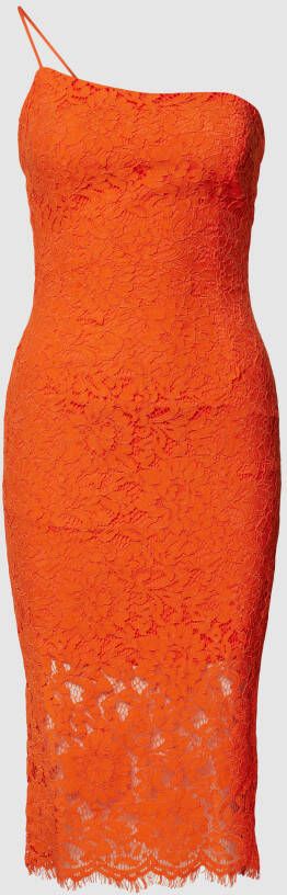 Bardot Mini-jurk met gebloemde broderie anglaise model 'Maya'