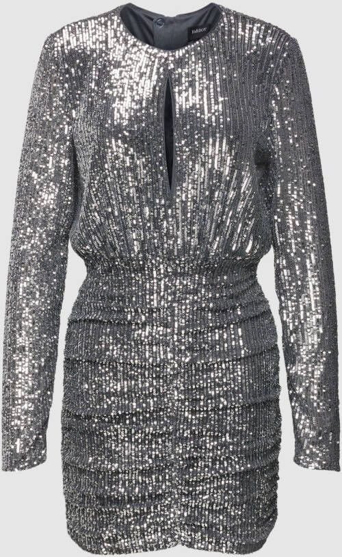Bardot Mini-jurk met pailletten model 'ONYX MINI SEQUIN DRESS'
