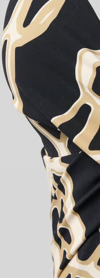 Barts corrigerend badpak Buhrn zwart beige