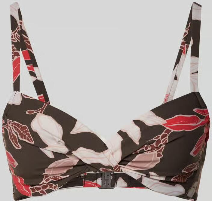Barts Bikinitop met knoopdetail model 'Camolo Underwire' - Foto 2