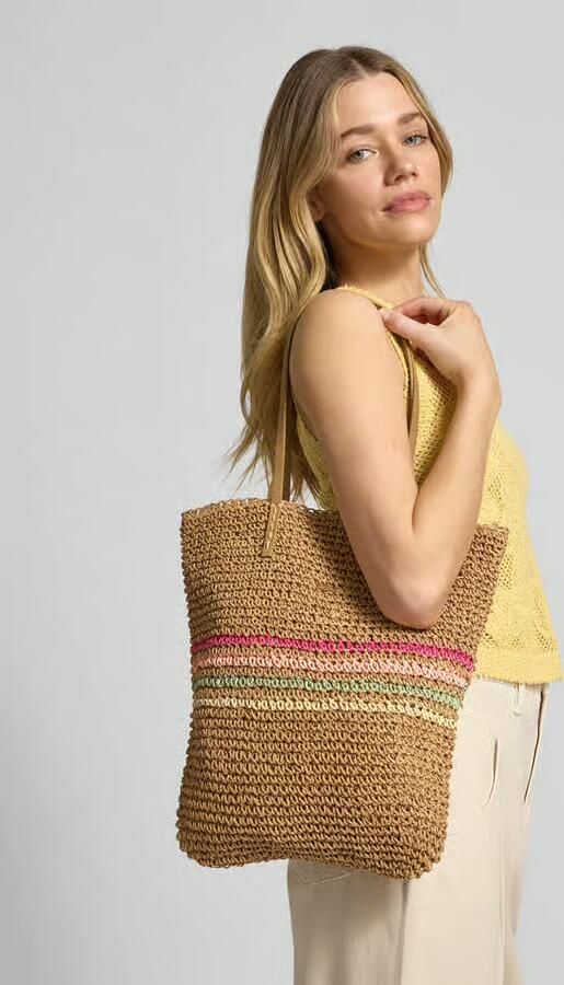 Barts shopper met labeldetail model 'Lazey' - Foto 2