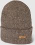 Barts Beanie met labeldetail model 'Witzia' - Thumbnail 1
