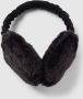 Barts oorwarmers Plush zwart Meisjes Acryl Logo | Oorwarmers van - Thumbnail 2