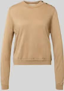 BA&SH Gebreide pullover van Wol met Knoopsluiting