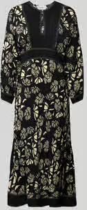 BA&SH Maxi-jurk met druppelvormige hals model 'DRESS AUDE'