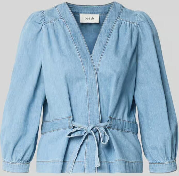 Bash Relaxed fit blouse in denimlook model 'Lavina'