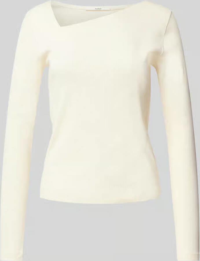 Bash Shirt met lange mouwen in riblook model 'OLTA'
