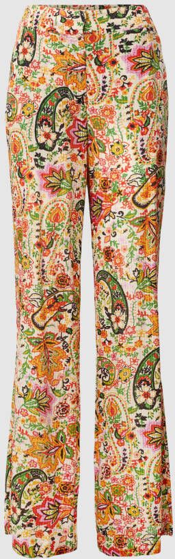 Bash Stoffen broek met all-over motief model 'BYRON TROUSERS'