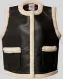 BAUM & PFERDGARTEN Gilet met teddybont
