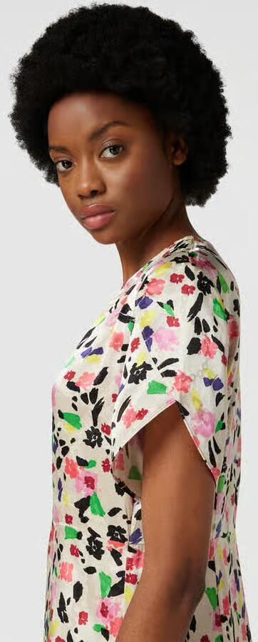 BAUM & PFERDGARTEN Midi-jurk met all-over motief