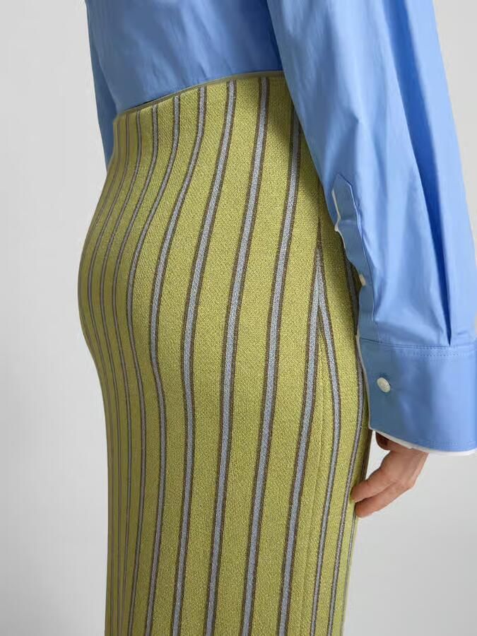 BAUM & PFERDGARTEN Midi-jurk met elastische band