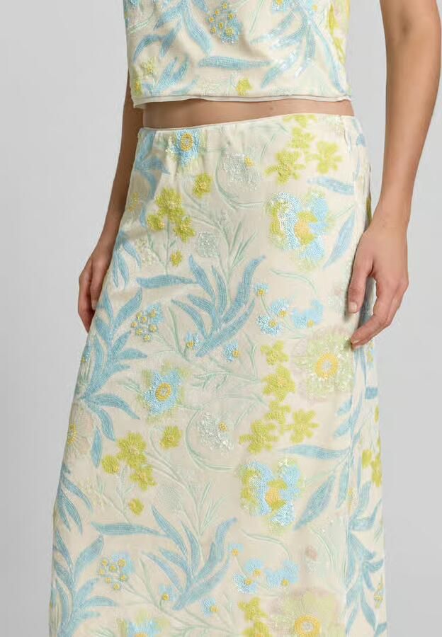 BAUM & PFERDGARTEN Midirok met all-over pailletten