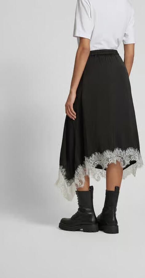 BAUM & PFERDGARTEN Midirok met kanten bekleding - Foto 3