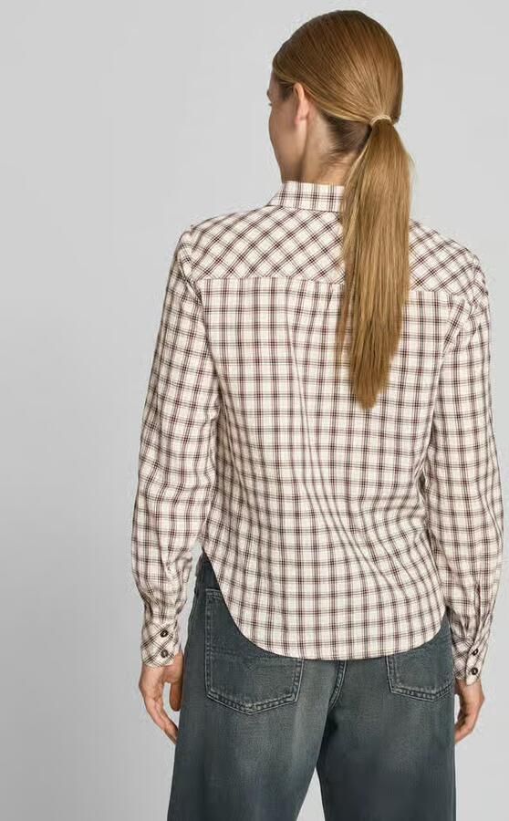 BAUM & PFERDGARTEN overhemdblouse met gestikt logo - Foto 2