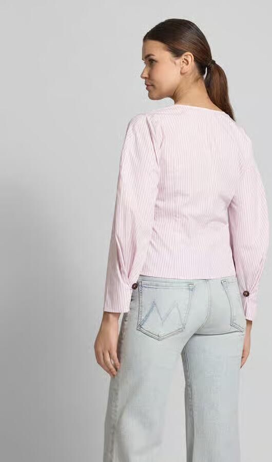 BAUM & PFERDGARTEN Overhemdblouse met knoopsluiting - Foto 3