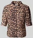 BAUM & PFERDGARTEN Regular fit overhemdblouse met borstzak