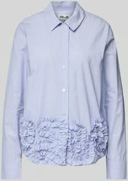 BAUM & PFERDGARTEN Regular fit overhemdblouse met ruches - Foto 4