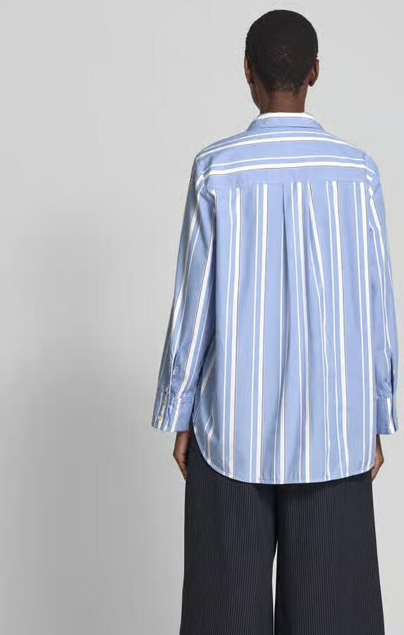 BAUM & PFERDGARTEN Relaxed fit overhemdblouse van katoen