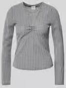 BAUM & PFERDGARTEN Shirt met lange mouwen en rimpelingen