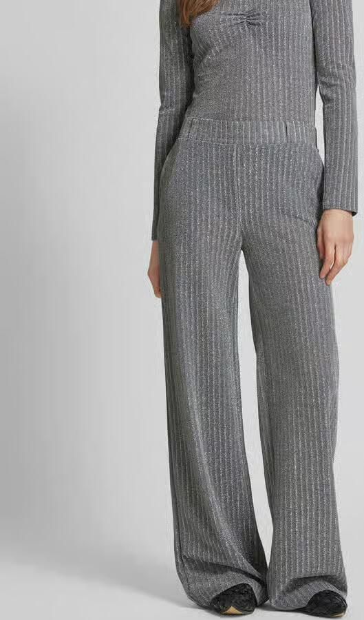 BAUM & PFERDGARTEN Stoffen broek met elastische band - Foto 3