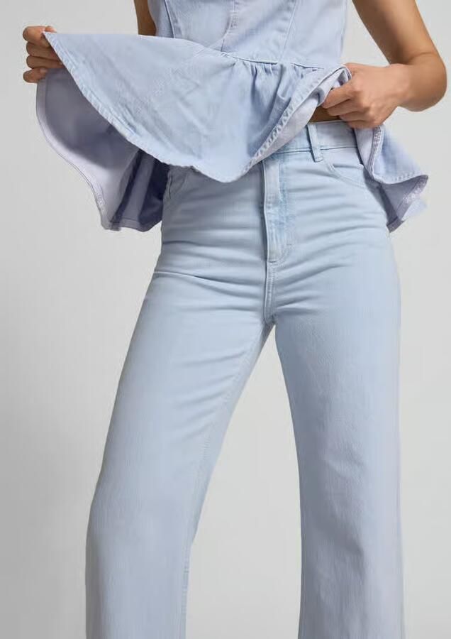 BAUM & PFERDGARTEN straight fit jeans met logopatch - Foto 2