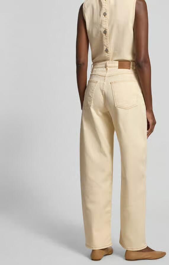 BAUM & PFERDGARTEN straight fit jeans met siernaden - Foto 3