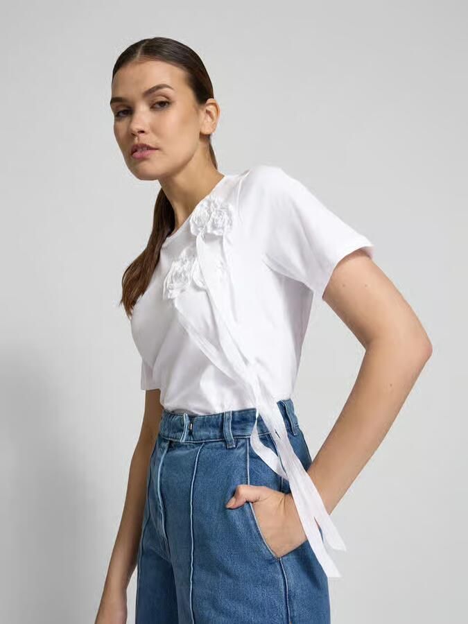 BAUM & PFERDGARTEN T-shirt met siergarnering