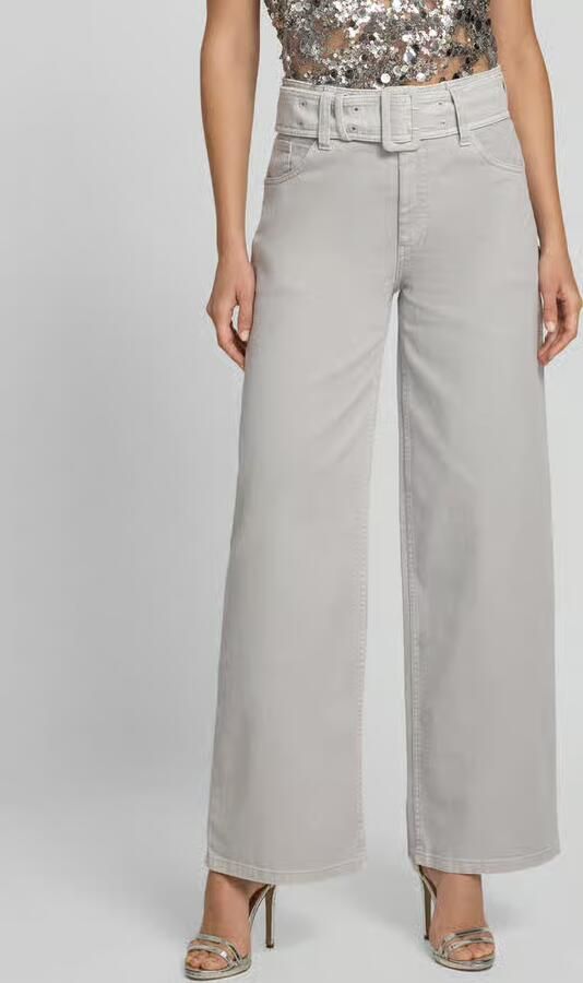 BAUM & PFERDGARTEN wide fit jeans met geïntegreerde riem - Foto 3