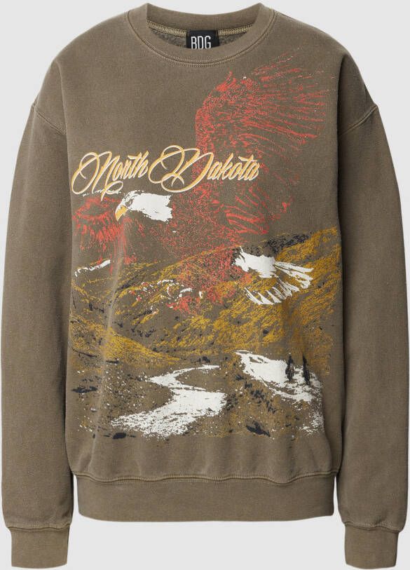 BDG Urban Outfitters Sweatshirt met motiefprint model 'Dakota'