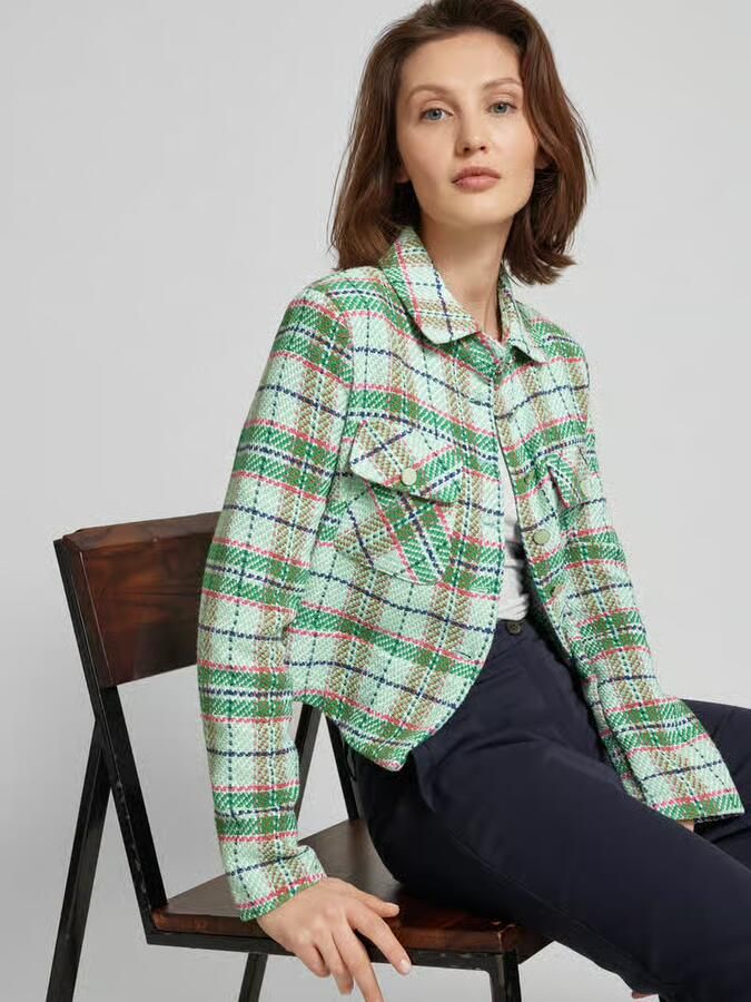 Be Pure Dutch Blazer met roosterruit
