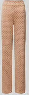 Be Pure Dutch Broek van viscosemix met effectgaren