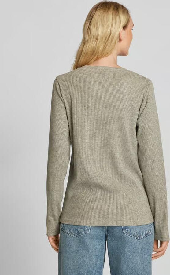 Be Pure Dutch Shirt met lange mouwen en ronde hals