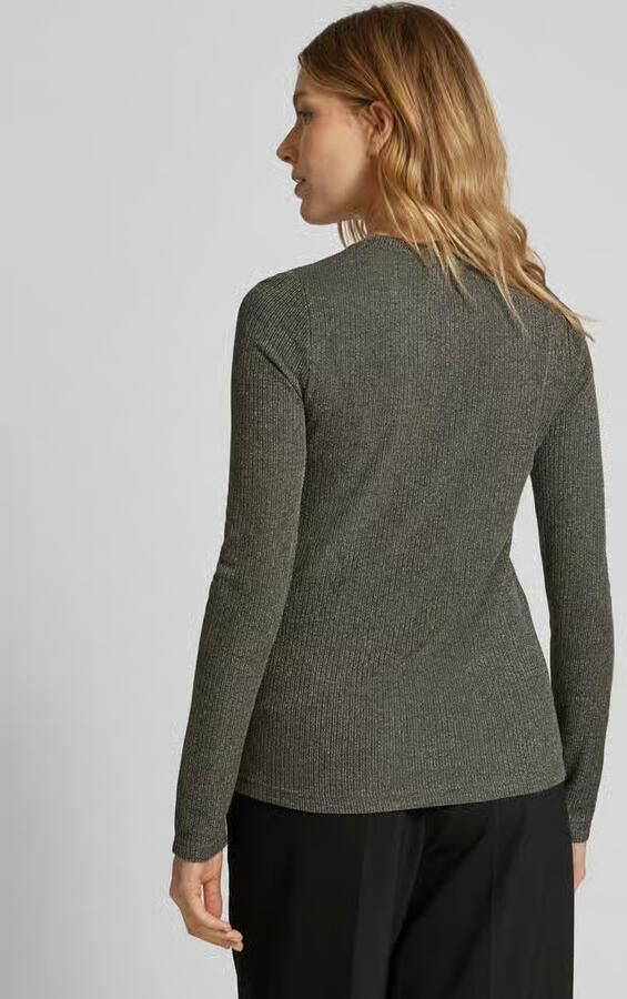 Be Pure Dutch Shirt met lange mouwen en ronde hals