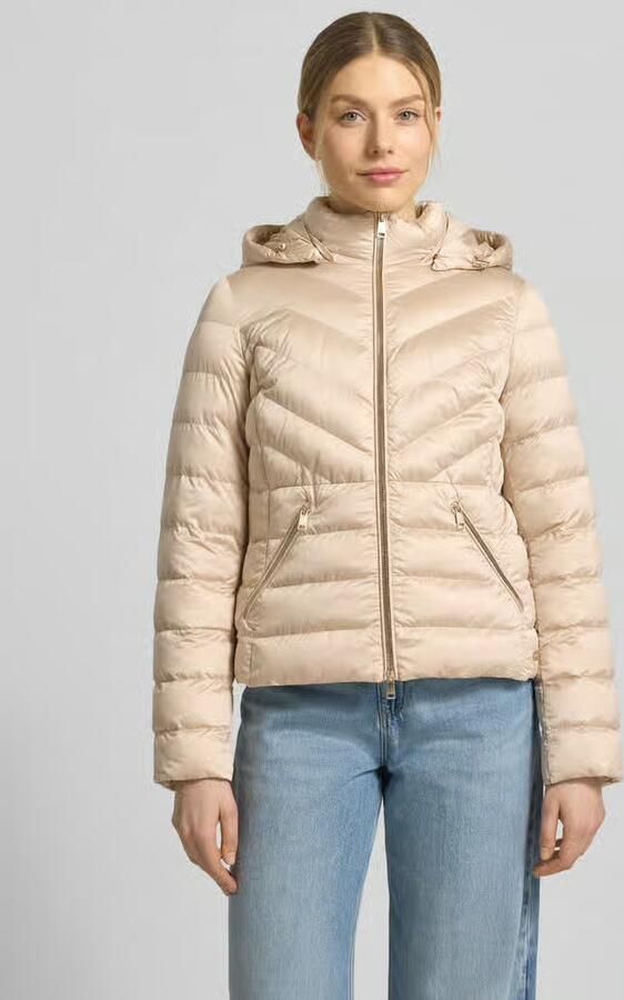 Beaumont Amsterdam Getailleerde gewatteerde jas met tweerichtingsrits model 'ANYA' - Foto 2
