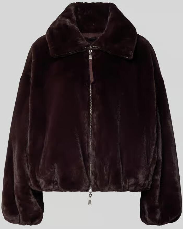 Beaumont Amsterdam relaxed fit jack van imitatiebont model 'Wender'