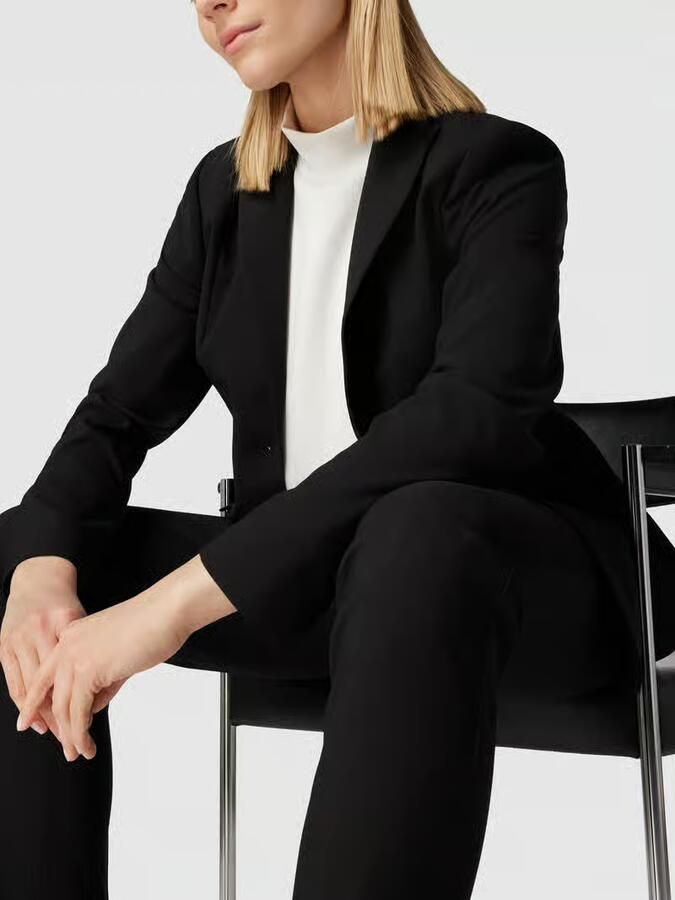 Betty Barclay Korte Blazer Jas 1 1 Arm Black Dames - Foto 2