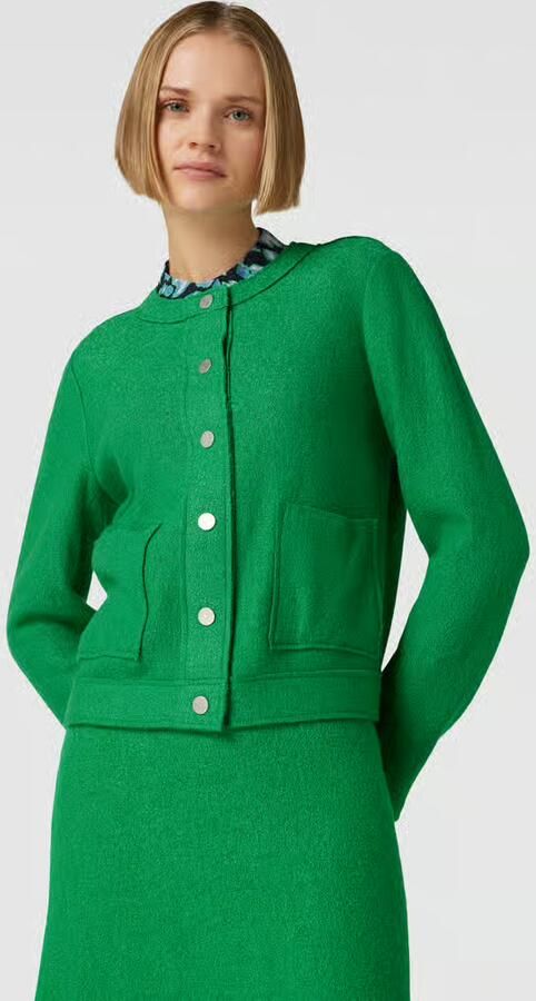 Betty Barclay Blazer van een mix van viscose en wol in effen design - Foto 2