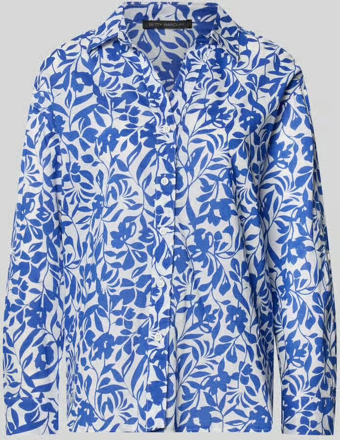Betty Barclay Blouse met platte kraag en knoopsluiting - Foto 2